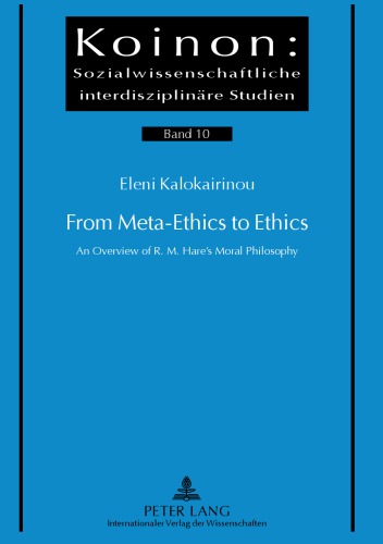 From Meta-Ethics to Ethics