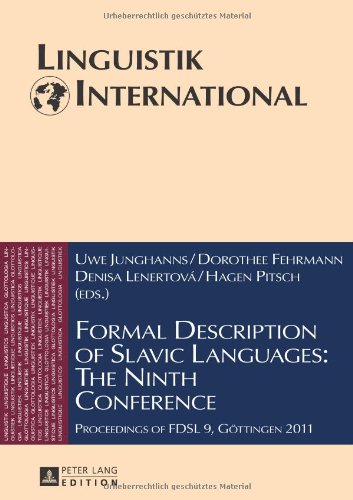 Formal Description of Slavic Languages