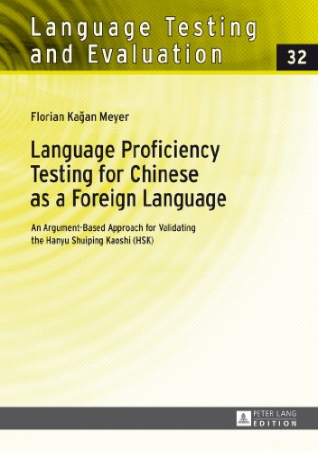 Language Proficiency Testing for Chinese as a Foreign Language