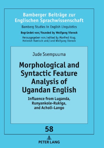 Morphological and Syntactic Feature Analysis of Ugandan English