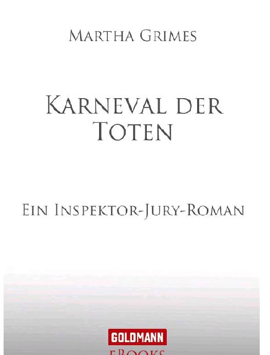 Karneval der Toten ein Inspektor-Jury-Roman