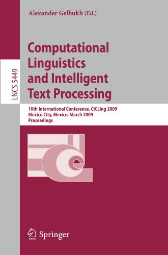 Computational Linguistics and Intelligent Text Processing