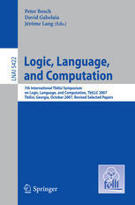 Logic, Language, and Computation.