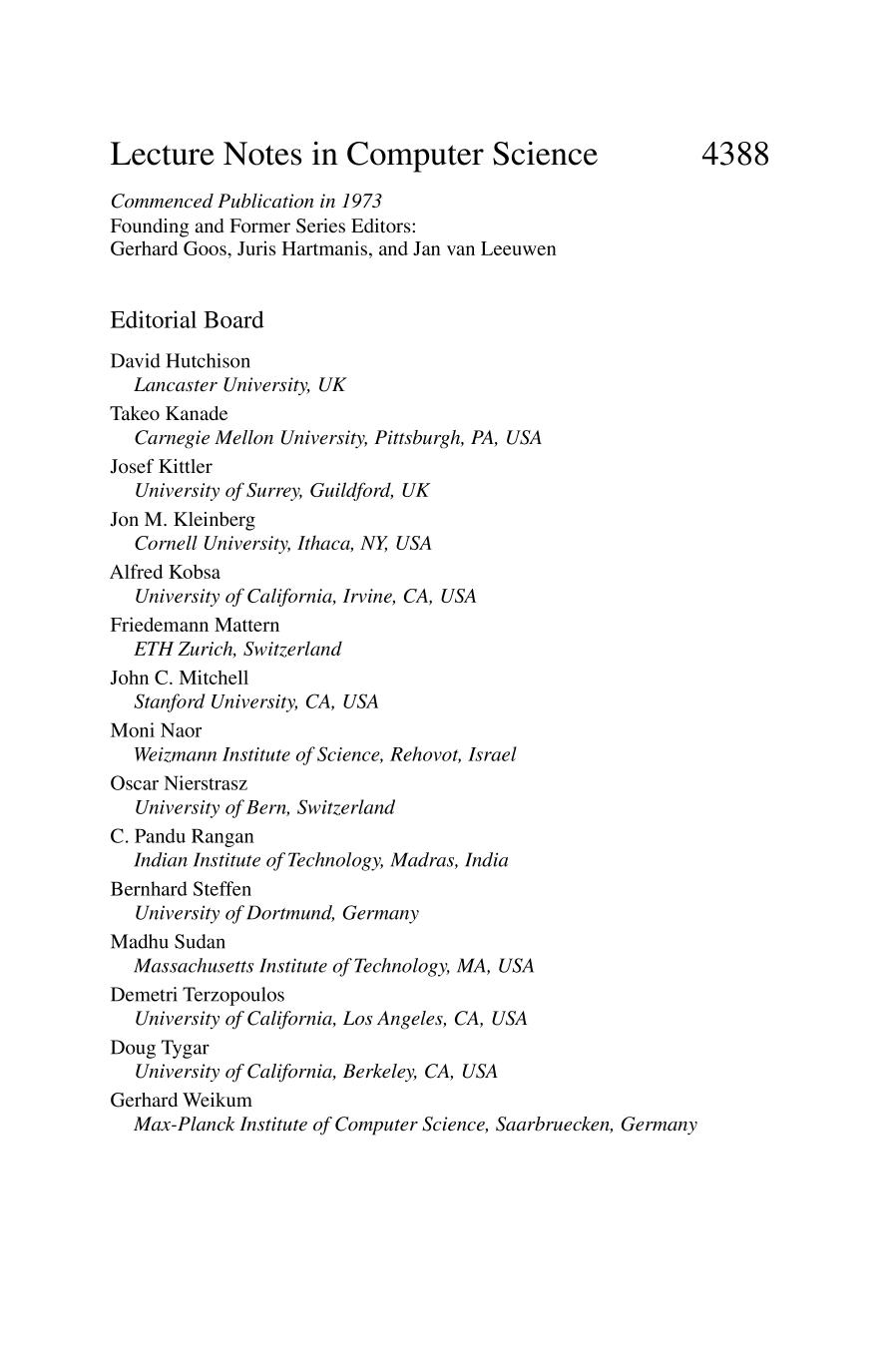 Active and Programmable Networks : IFIP TC6 7th International Working Conference, IWAN 2005, Sophia Antipolis, France, November 21-23, 2005. Revised Papers