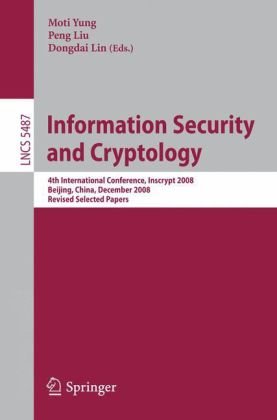 Information Security And Cryptology