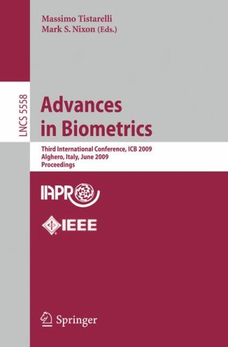 Advances in biometrics : third international conference, ICB 2009, Alghero, Italy, June 2-5, 2009 : proceedings