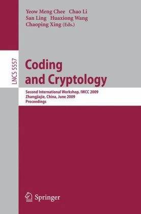 Coding and Cryptology