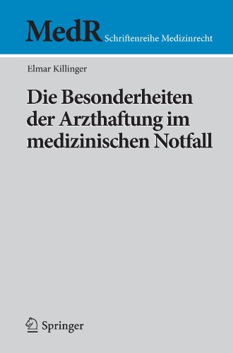 Die Besonderheiten Der Arzthaftung Im Medizinischen Notfall