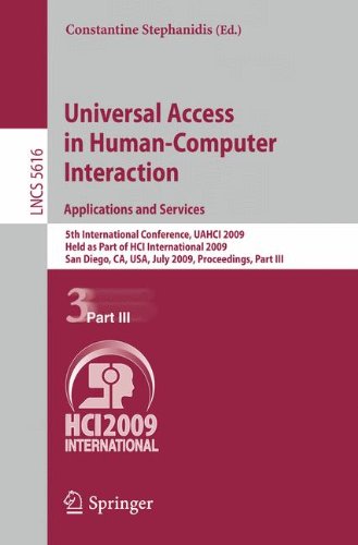 Universal Access in Human-Computer Interaction