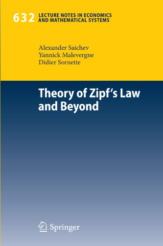 Theory of Zipf's Law and Beyond