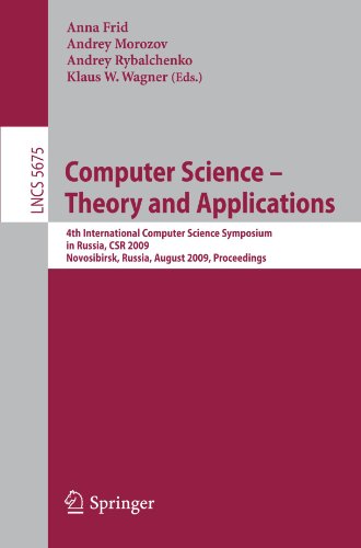 Computer ScienceTheory And Applications