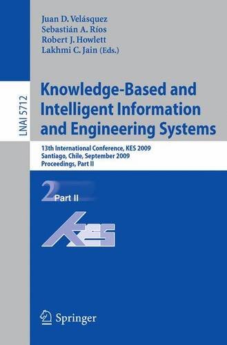 Knowledge-Based and Intelligent Information and Engineering Systems