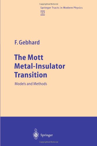 The Mott Metal-Insulator Transition