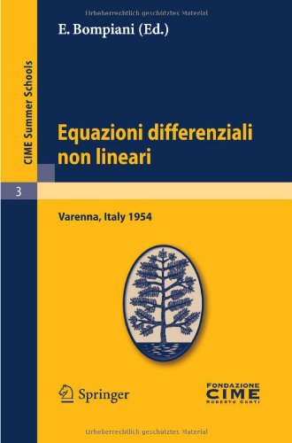 Equazioni Differenziali Non Lineari