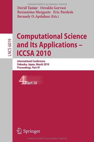 Computational Science And Its Applications   Iccsa 2010