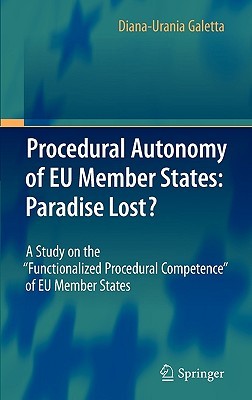 Procedural Autonomy of Eu Member States