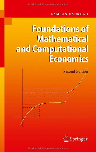 Foundations of Mathematical and Computational Economics