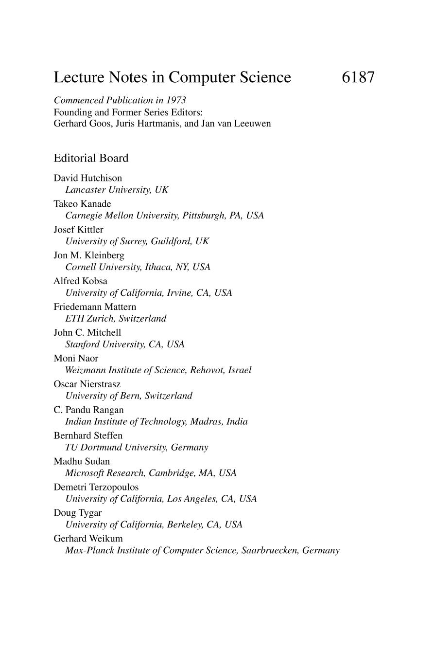 Scientific and statistical database management : 22nd international conference, SSDBM 2010, Heidelberg, Germany, June 30-July 2, 2010 ; proceedings