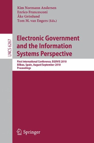 Electronic Government and the Information Systems Perspective