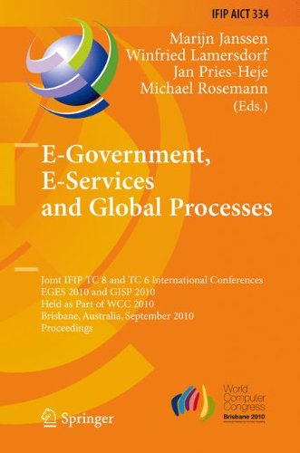 E-Government, E-Services and Global Processes