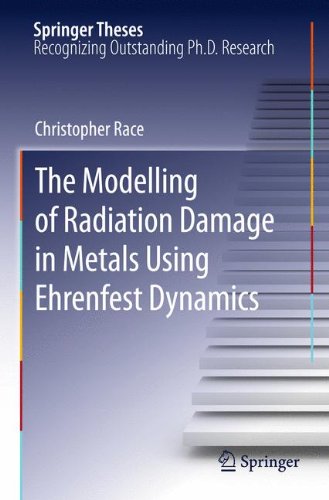 The Modelling Of Radiation Damage In Metals Using Ehrenfest Dynamics