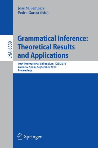 Grammatical Inference