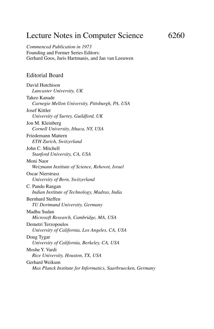 Transactions on Computational Science VIII