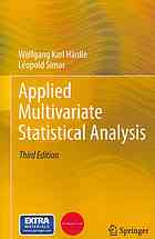 Applied Multivariate Statistical Analysis