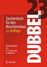 Dubbel Taschenbuch für den Maschinenbau