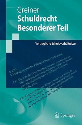 Schuldrecht Besonderer Teil