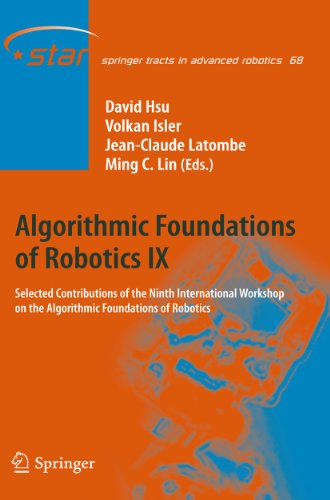 Algorithmic Foundations Of Robotics Ix