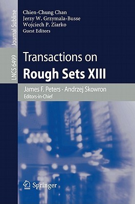 Transactions On Rough Sets XIII (Lecture Notes In Computer Science / Transactions On Rough Sets)
