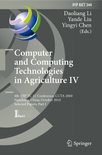 Computer And Computing Technologies In Agriculture Iv