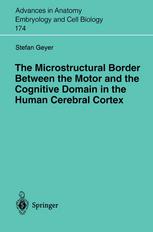 The microstructural border between the motor and the cognitive domain in the human cerebral cortex