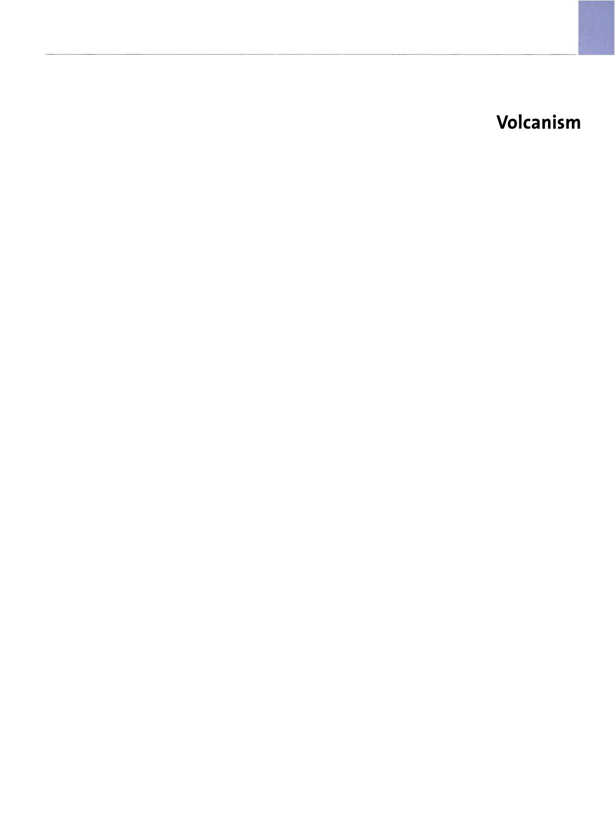 Volcanism