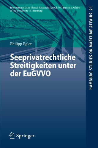 Seeprivatrechtliche Streitigkeiten unter der EuGVVO