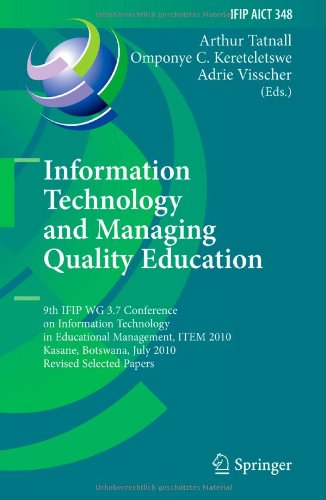 Information Technology and Managing Quality Education