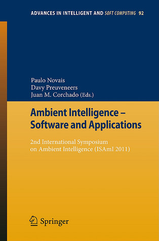 Ambient Intelligence - Software and Applications