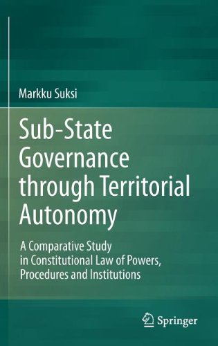 Sub-State Governance Through Territorial Autonomy