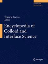 Encyclopedia of Colloid and Interface Science