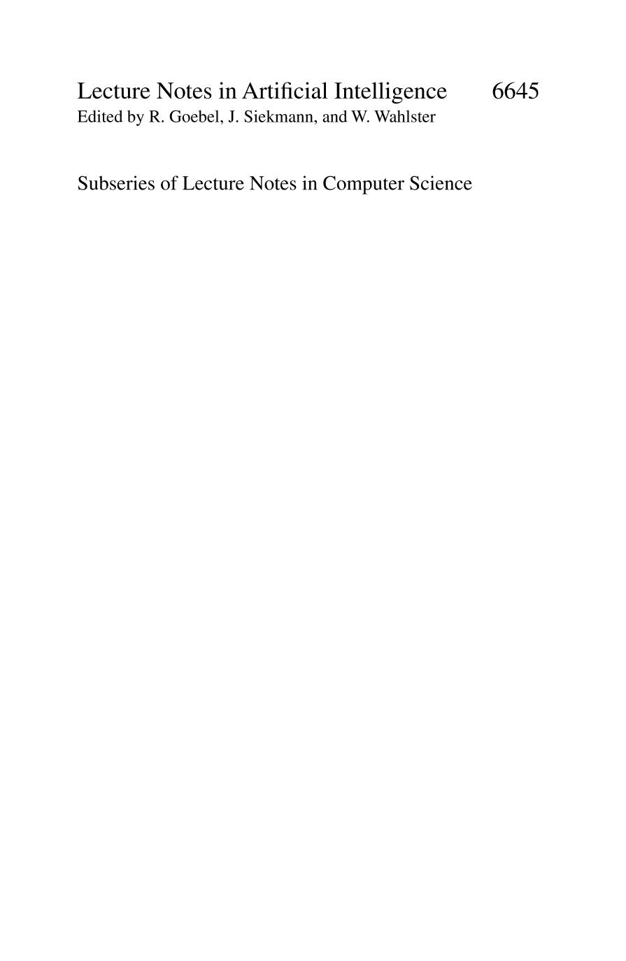 Logic programming and nonmonotonic reasoning : 11th international conference, LPNMR 2011, Vancouver, Canada, May 16-19, 2011 : proceedings