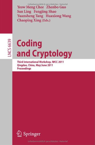 Coding And Cryptology