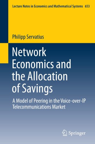Network Economics and the Allocation of Savings