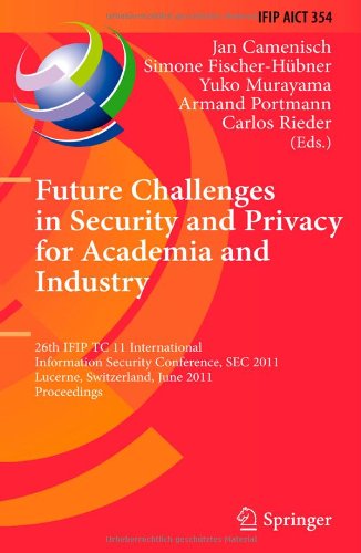 Future Challenges in Security and Privacy for Academia and Industry