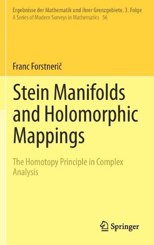 Stein Manifolds and Holomorphic Mappings