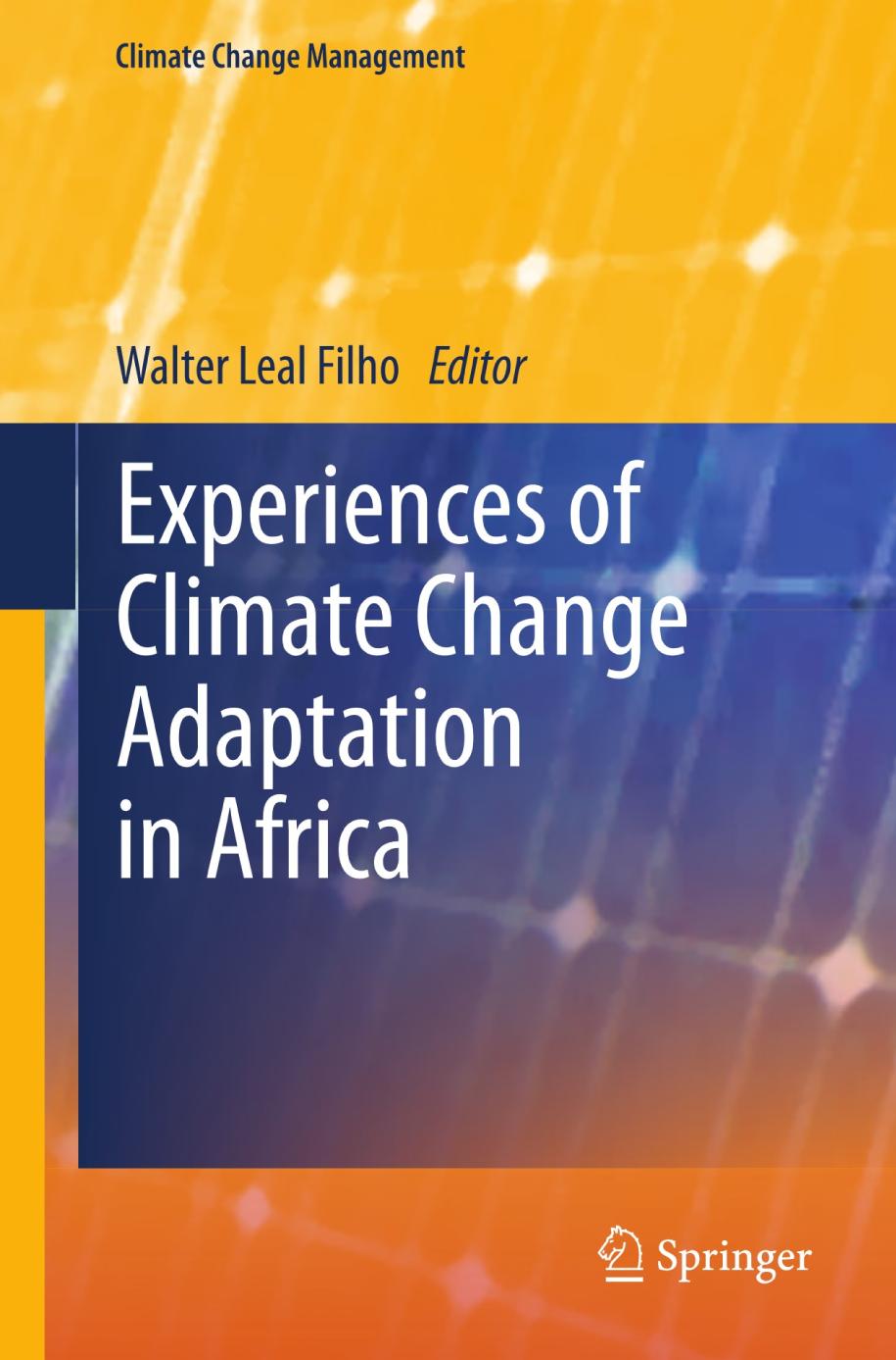 Experiences of Climate Change Adaptation in Africa