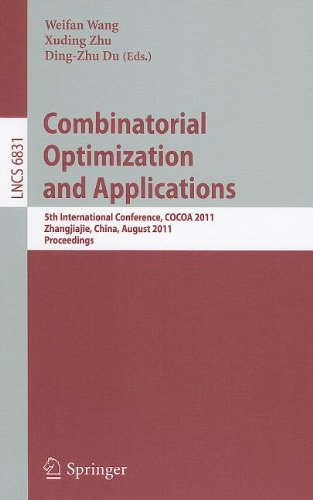 Combinatorial Optimization And Applications