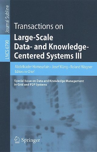 Transactions on Large-Scale Data- And Knowledge-Centered Systems III