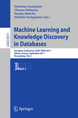 Machine Learning and Knowledge Discovery in Databases