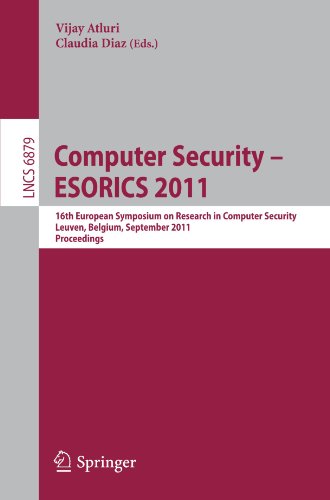 Computer Security - ESORICS 2011